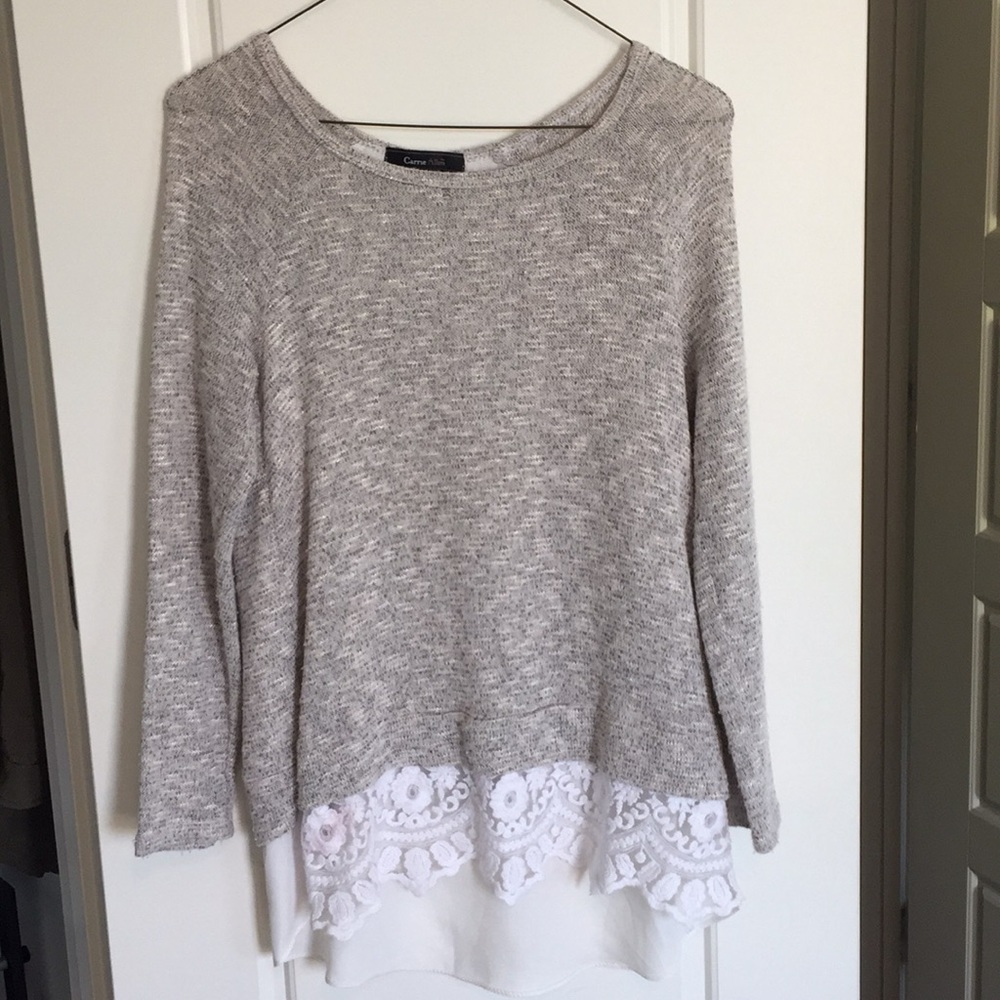 Knit sweater